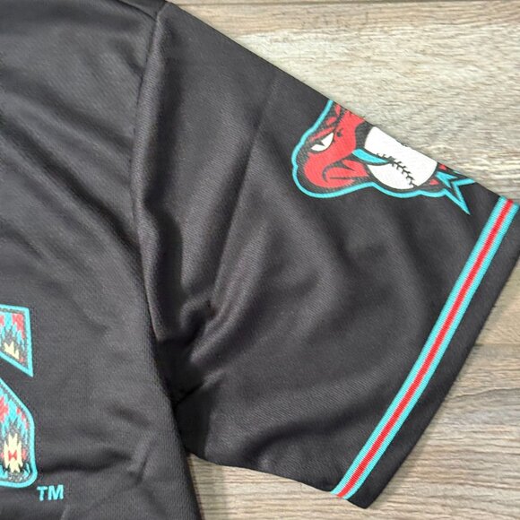 Gila River Arizona Diamondbacks Tribal Jersey Black Give Away Mens Size XL - Picture 7 of 14